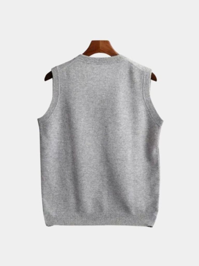 100% Merino Wool Sweater Vest for Men
