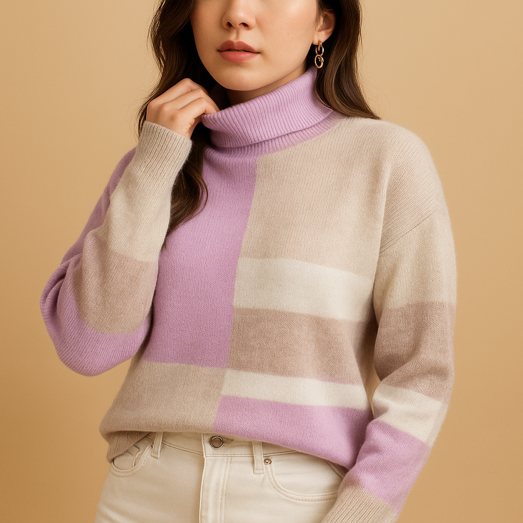 Winter sweater with relaxed fit for women | Norah