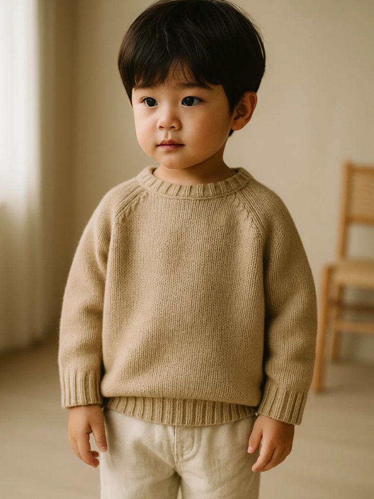 Valmont Toddlers Cotton Sweater - Cross & Crown