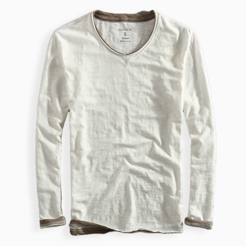 Rick | Cotton Long Sleeve Shirt