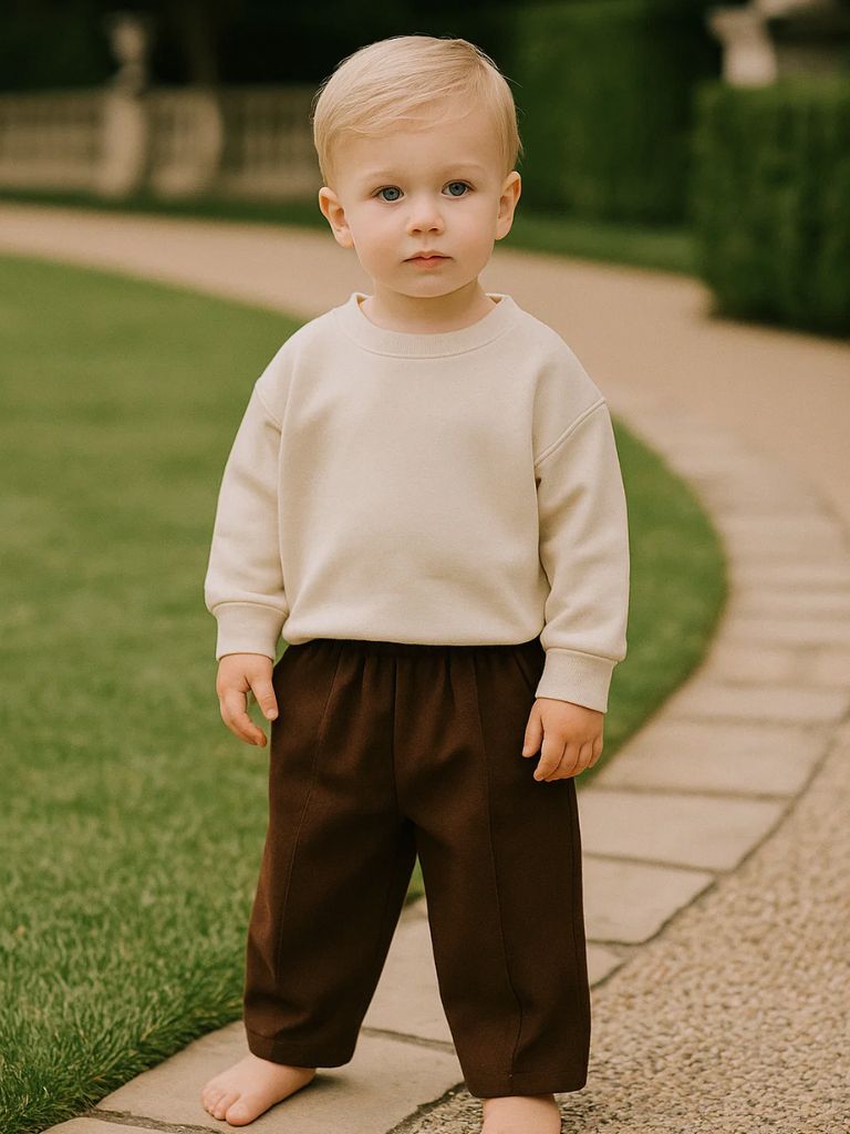 Petit Baron Tailored Trousers - Cross & Crown