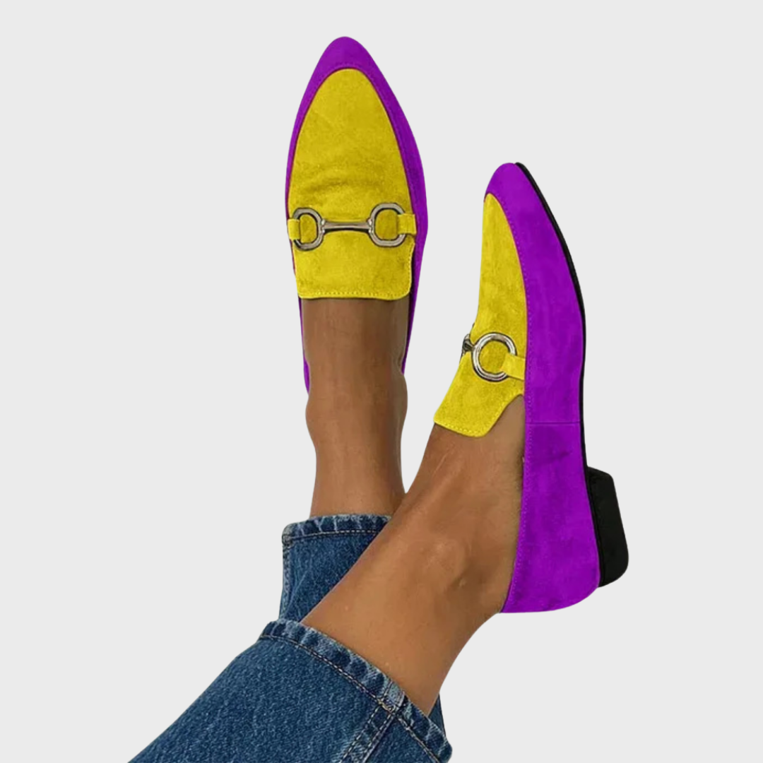 Sina Colorful Boho Moccasins