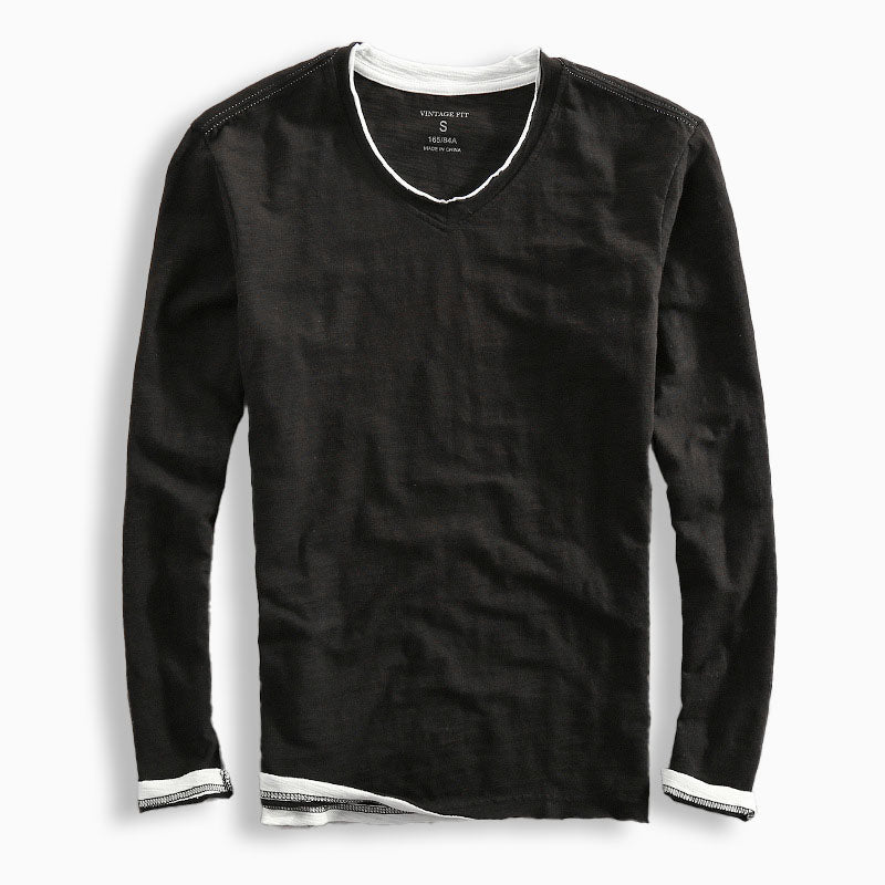 Rick | Cotton Long Sleeve Shirt