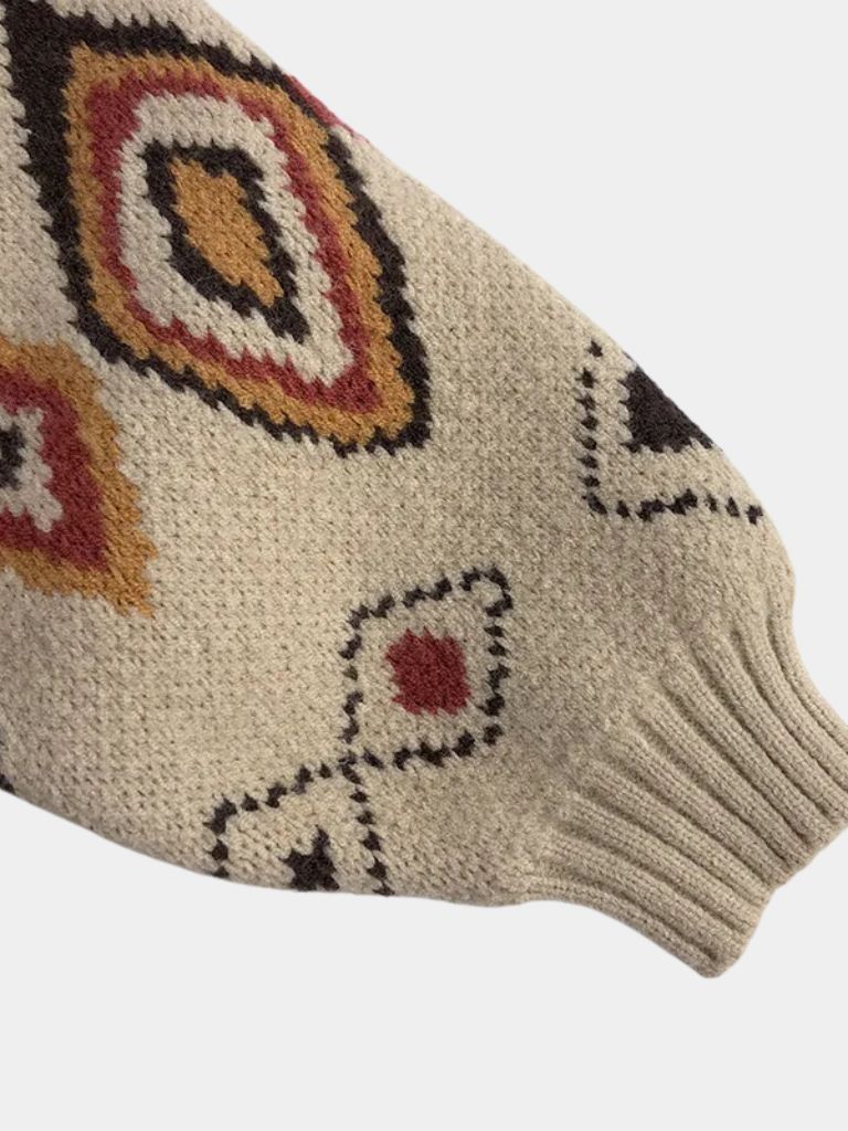 Petit Marquis Retro Knit Sweater - Cross & Crown