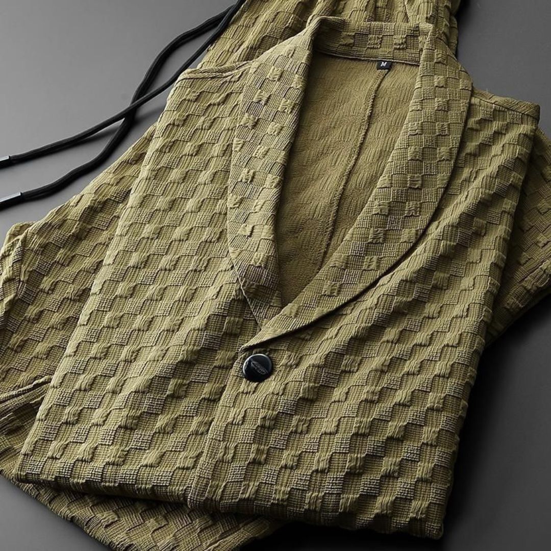 Renato | Textured Cotton Lounge Set