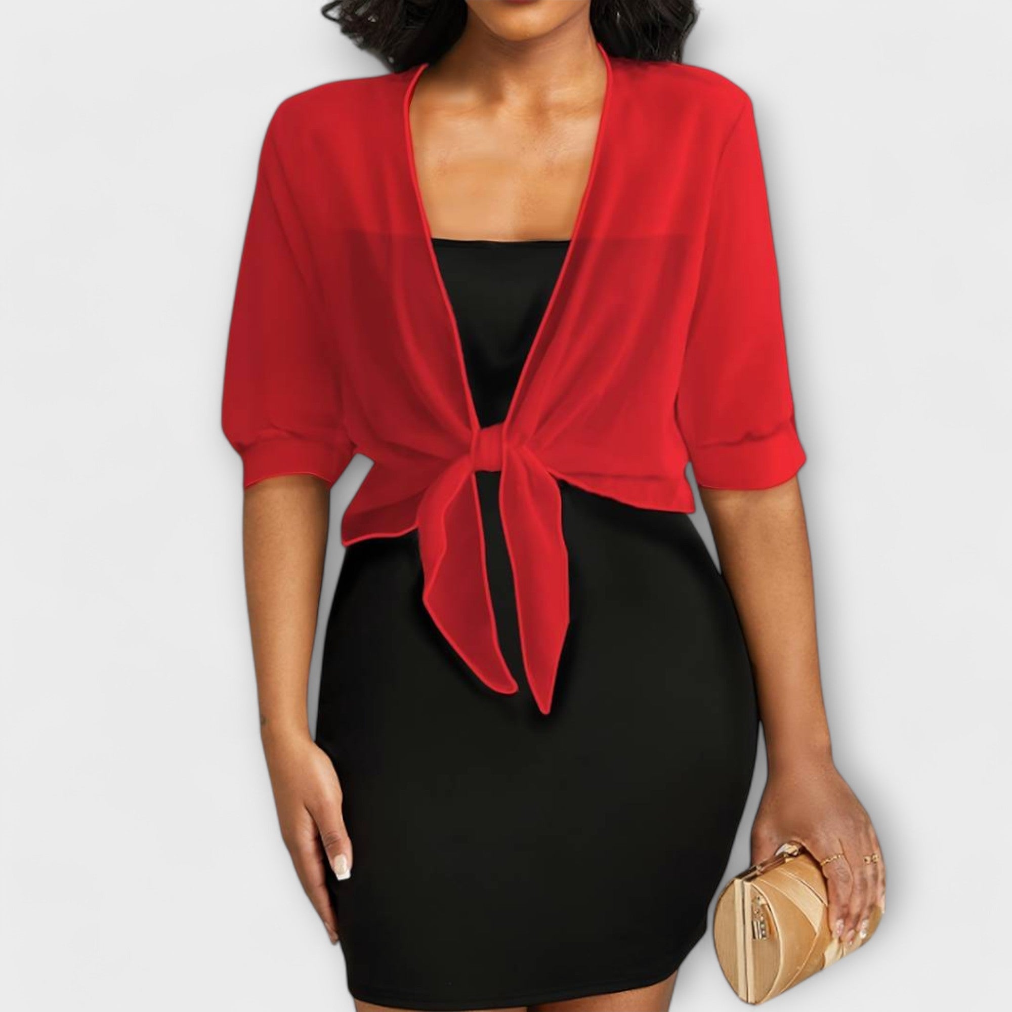 Blouse with Open Front for Women