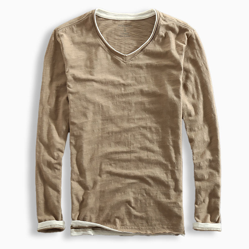 Rick | Cotton Long Sleeve Shirt