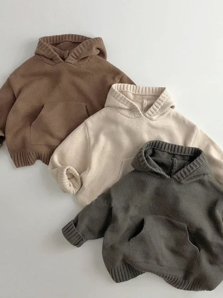 Montclair Kids Heritage Knit Hoodie - Cross & Crown