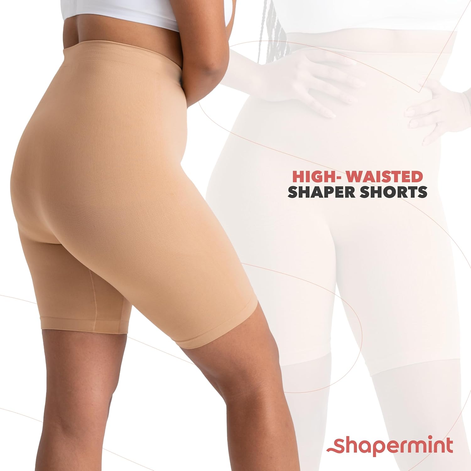 Shapermint High Waisted Shaper Shorts