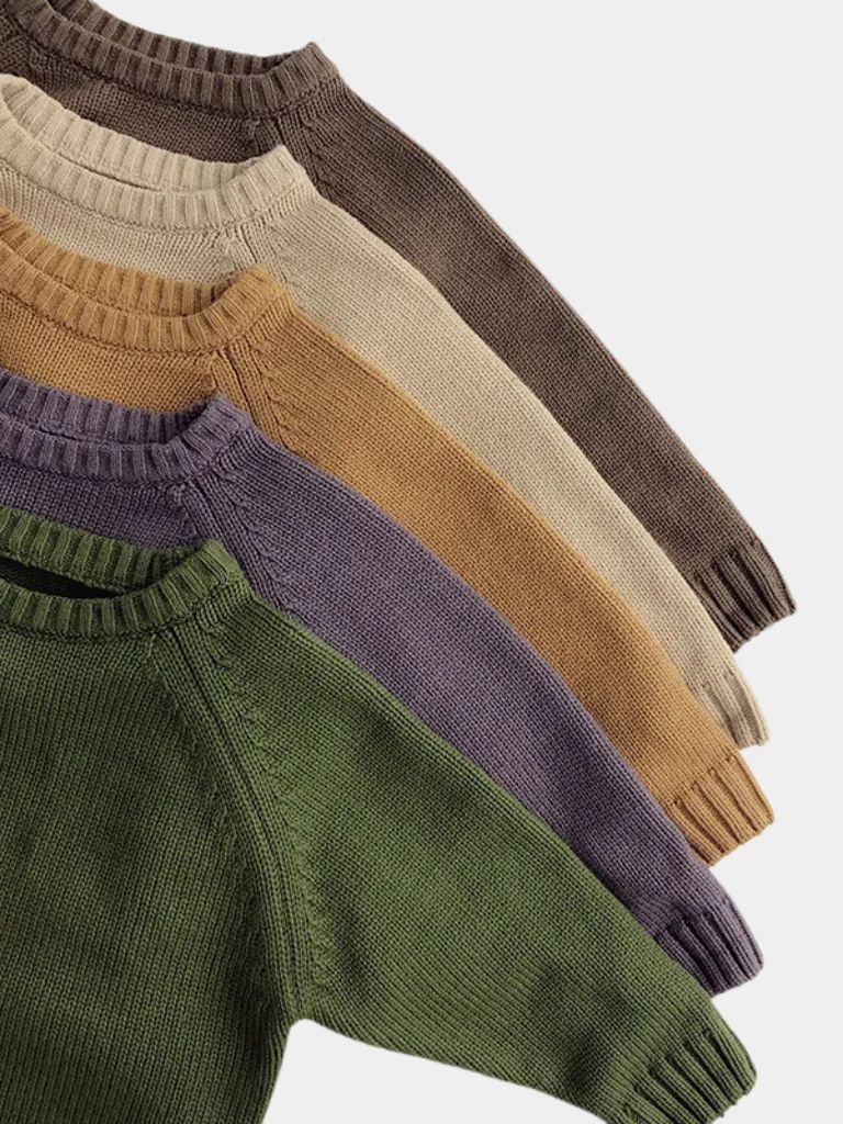 Valmont Toddlers Cotton Sweater - Cross & Crown