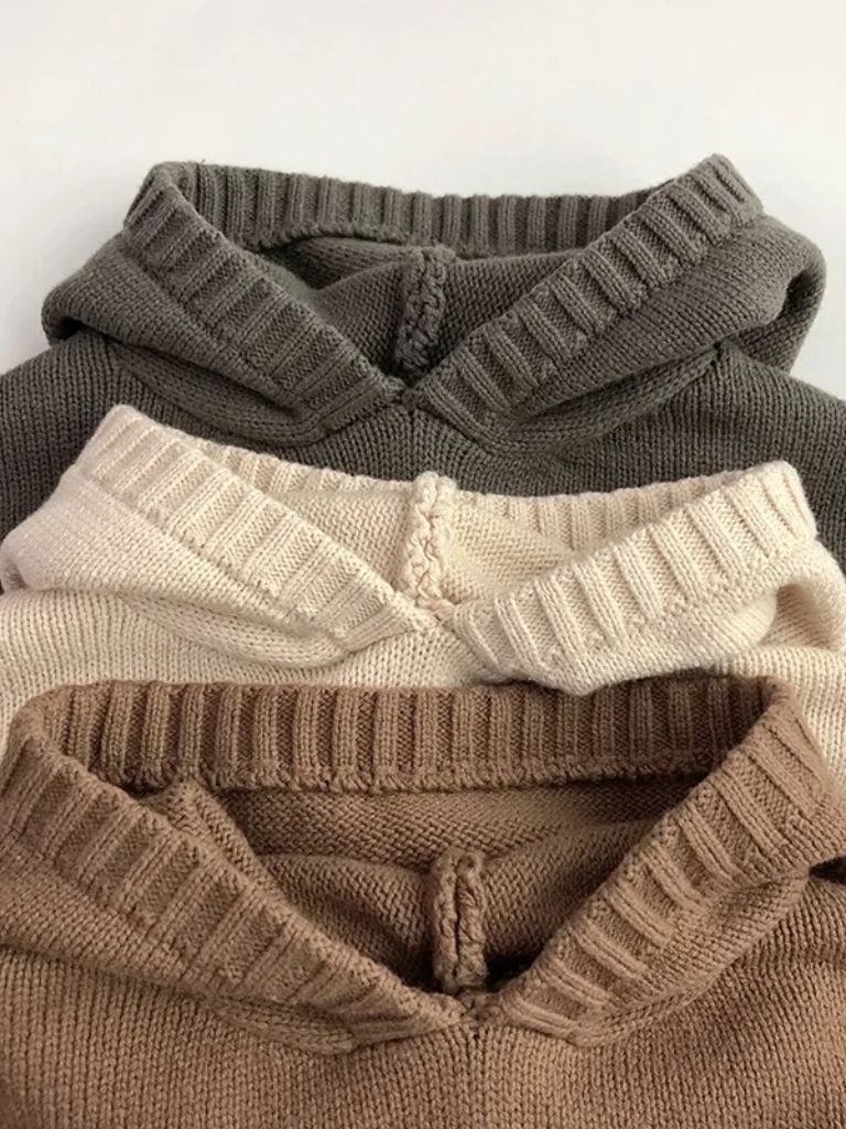 Montclair Kids Heritage Knit Hoodie - Cross & Crown