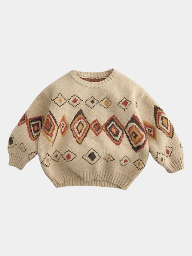 Petit Marquis Retro Knit Sweater - Cross & Crown