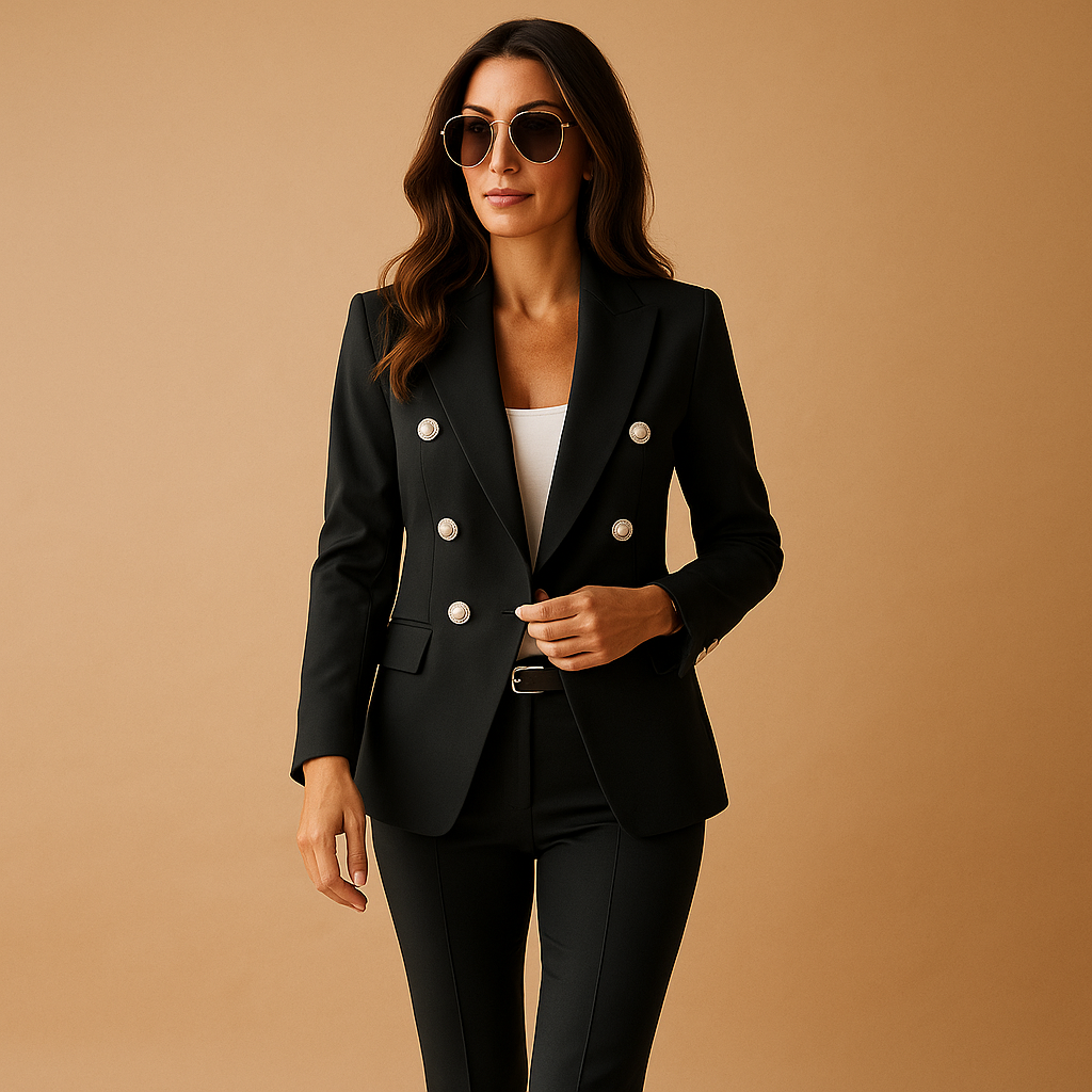 Blazer and trouser suit set for women | Milou