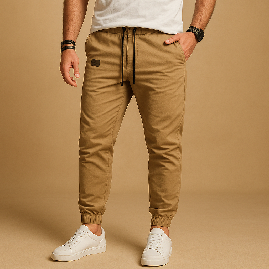 Cargo trousers with side pockets for men | Brandon
