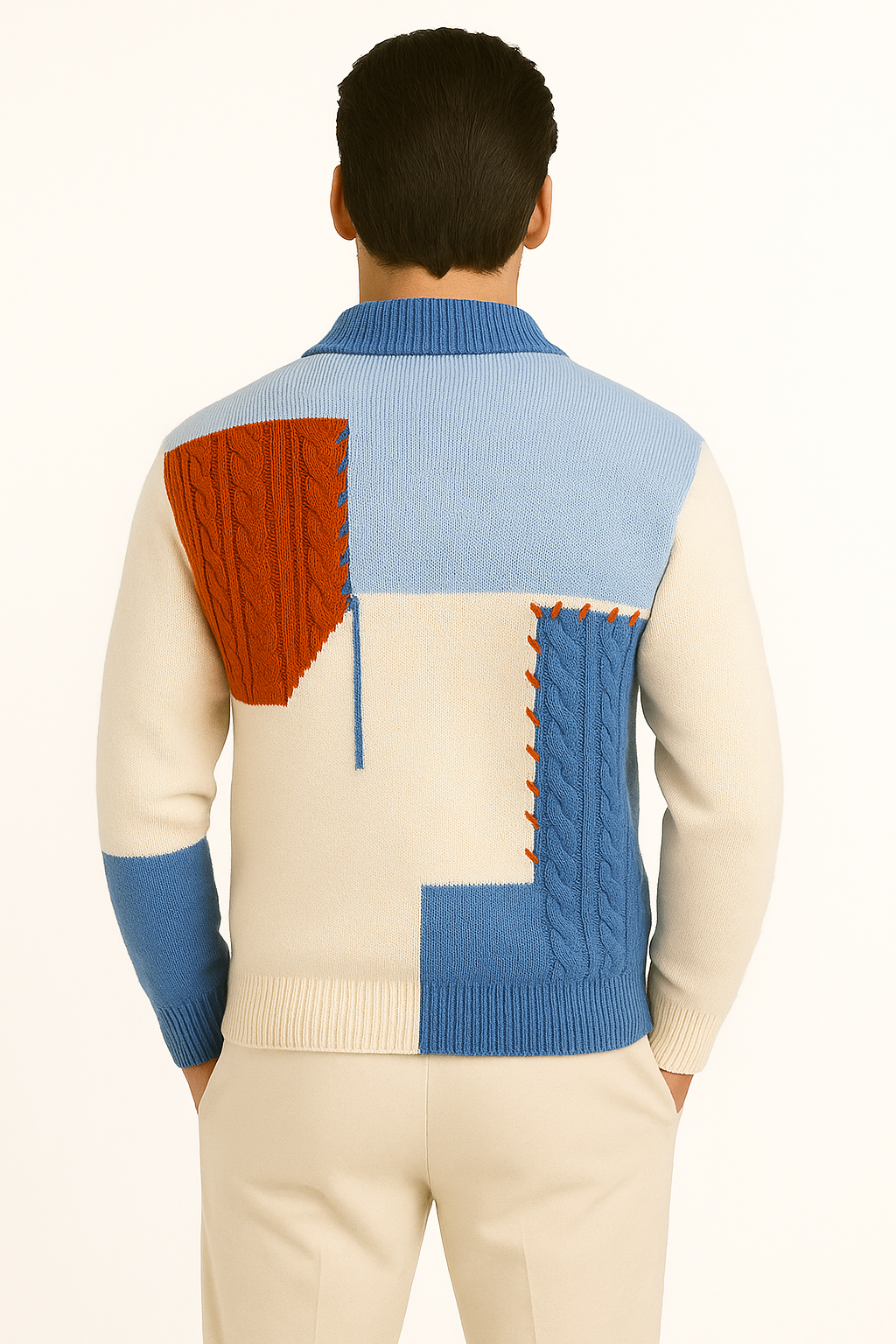 Patchwork Sweater
