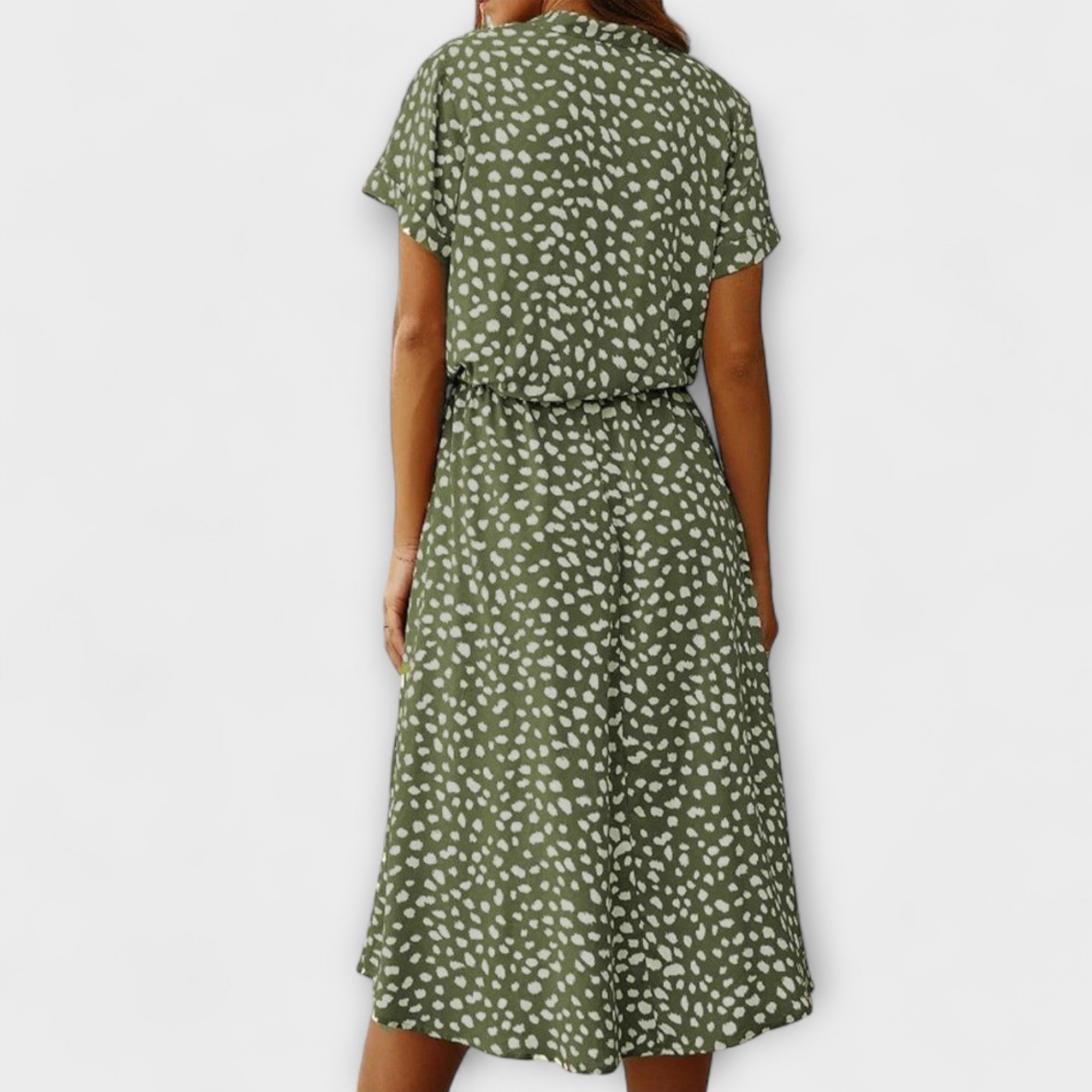 Midi Dress with Elegant Fit for Women