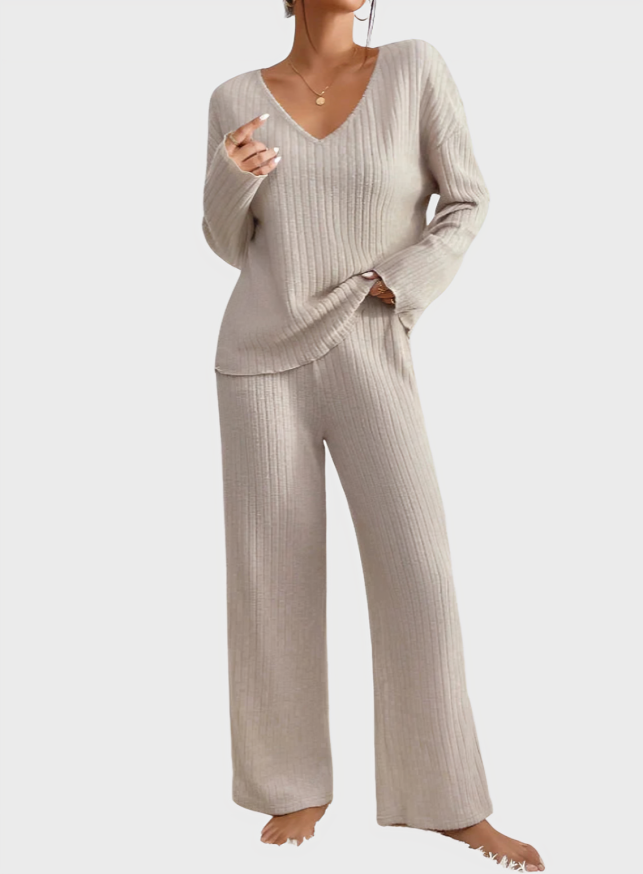 Romy Ribbed Comfort Set