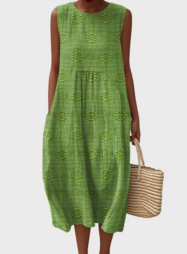 Aikaterini Sleeveless Summer Dress