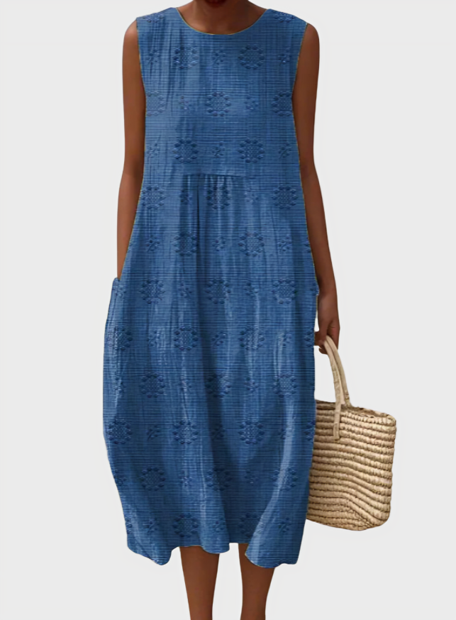 Aikaterini Sleeveless Summer Dress