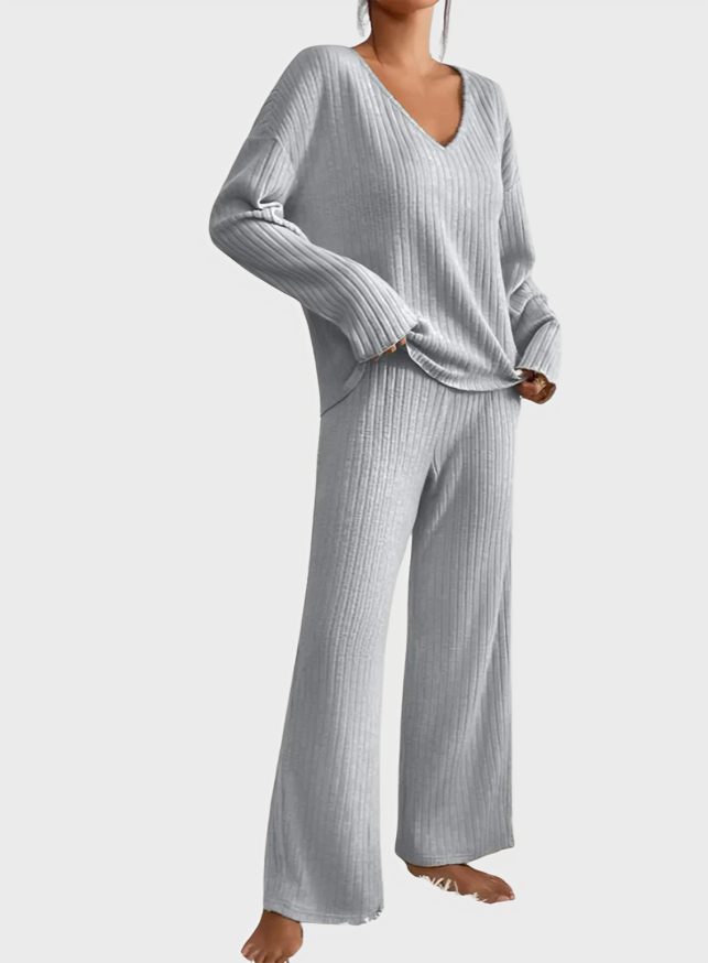 Romy Ribbed Comfort Set