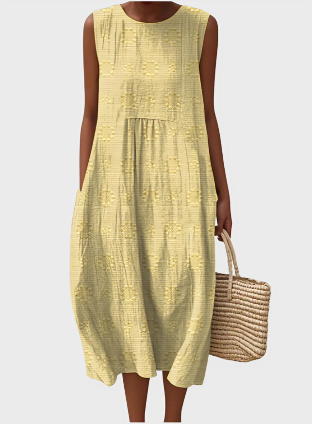 Aikaterini Sleeveless Summer Dress