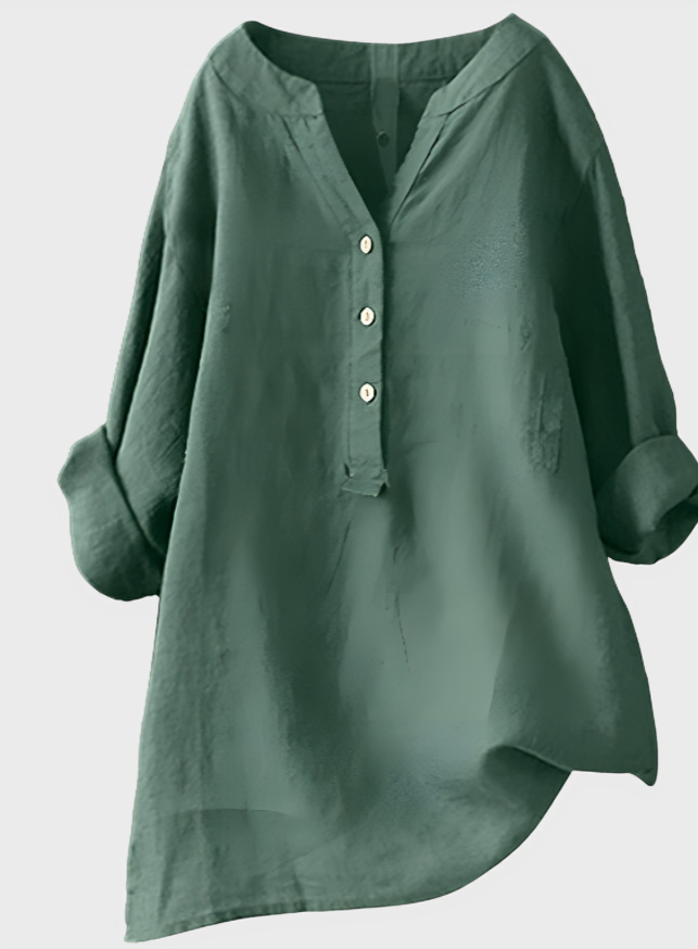 Solara Classic Linen Shirt
