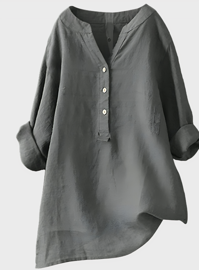Solara Classic Linen Shirt