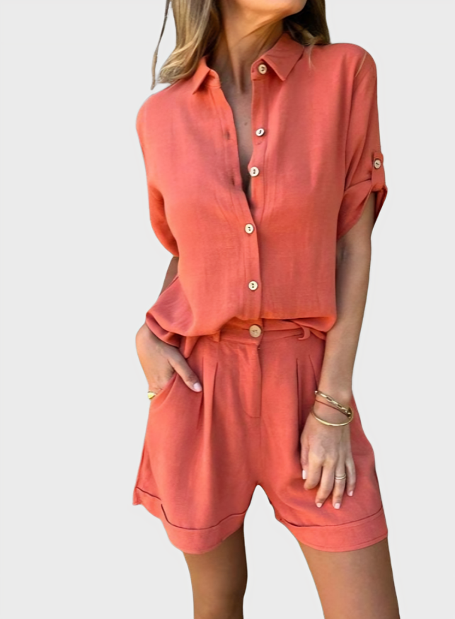 Livia Lightweight Linen Outfit