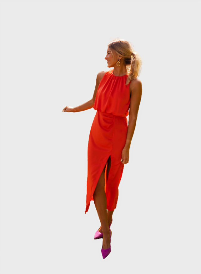 Casual Chic Midi Dress