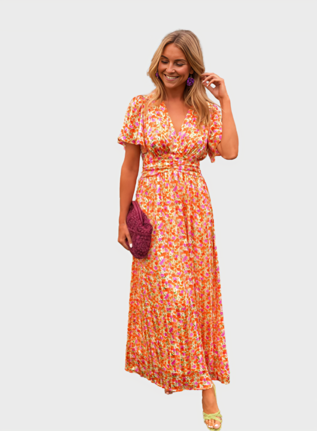 Marlene Flowing Midi Dress