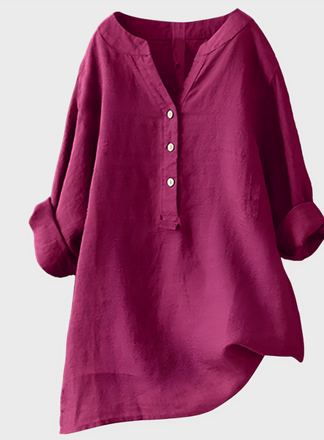 Solara Classic Linen Shirt