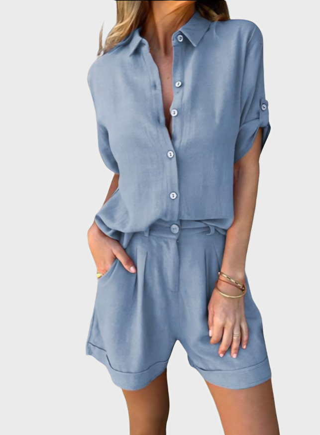 Livia Lightweight Linen Outfit