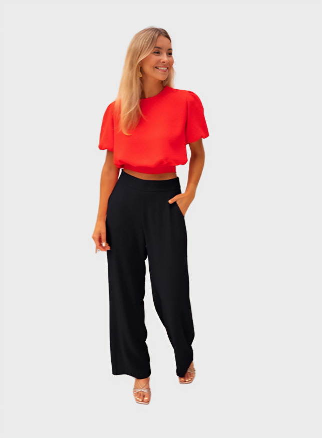 Lorena Cropped Blouse