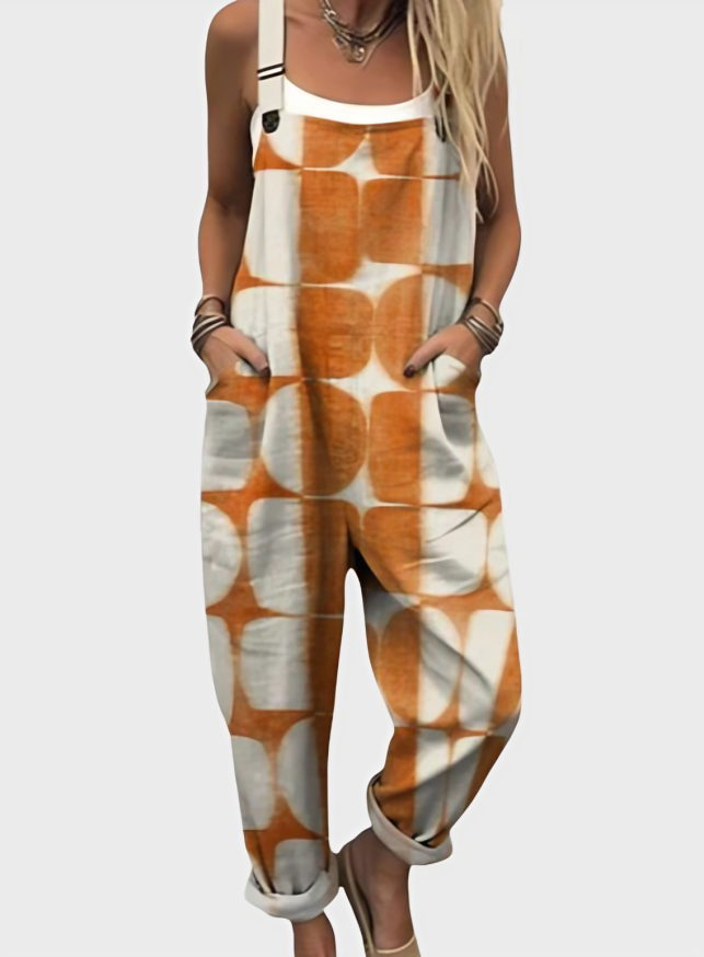 Breathable Boho-Inspired Jumpsuit