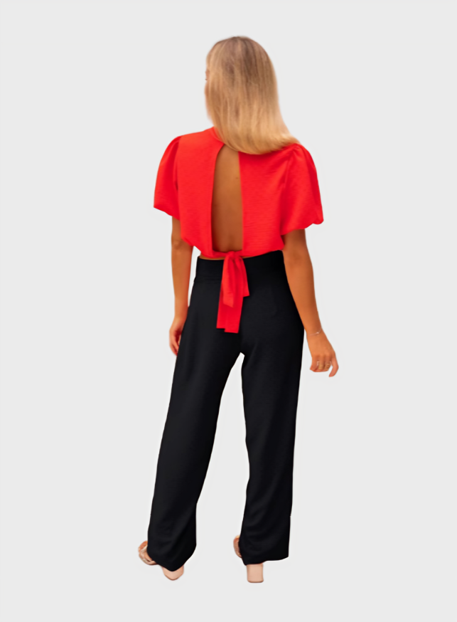 Lorena Cropped Blouse