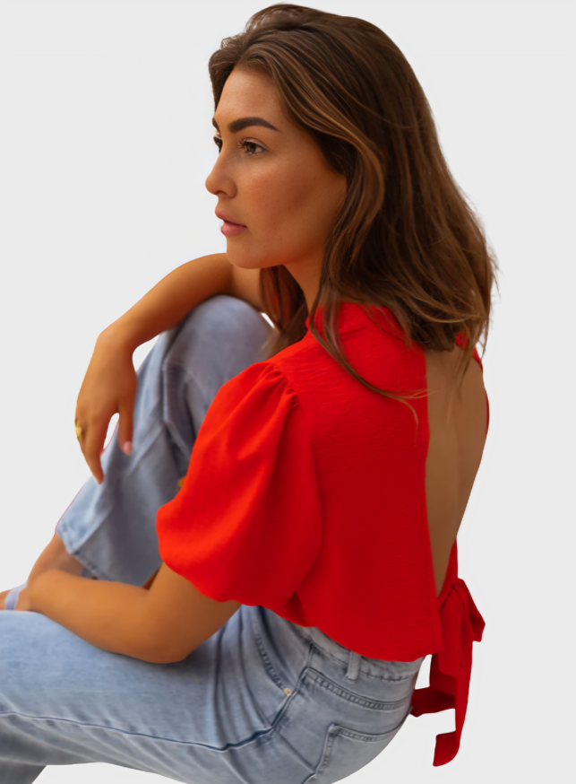 Lorena Cropped Blouse