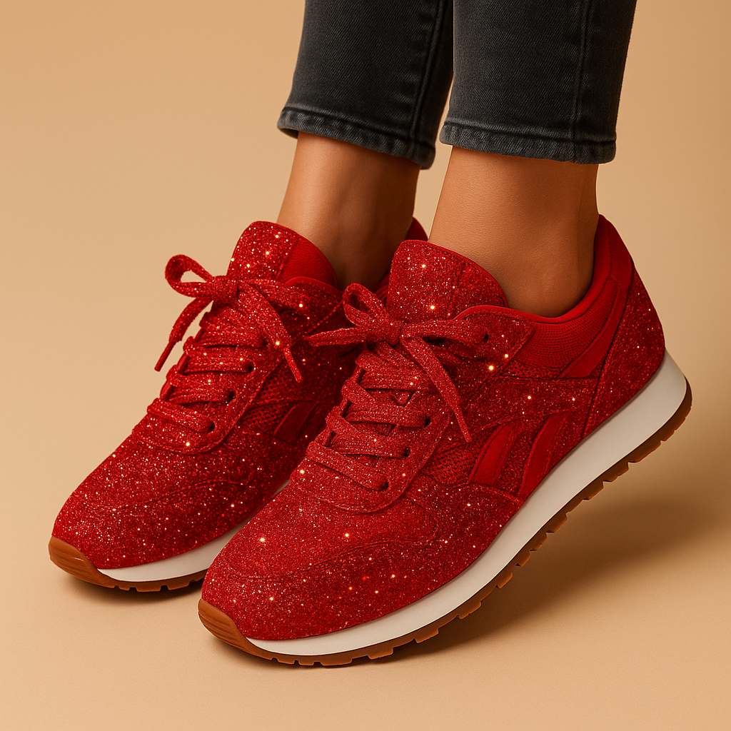 Glitter sneakers for women with sequins | Sophia