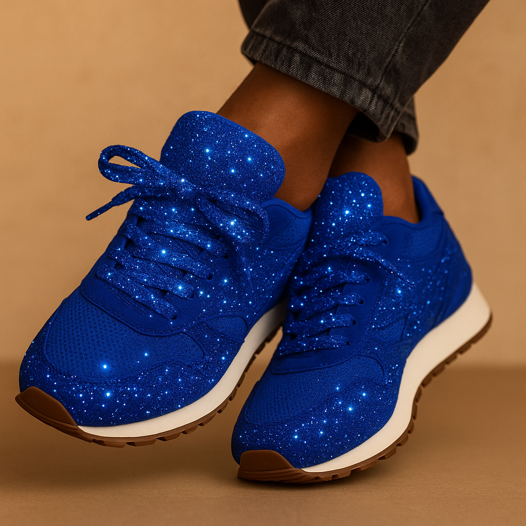 Glitter sneakers for women with sequins | Sophia