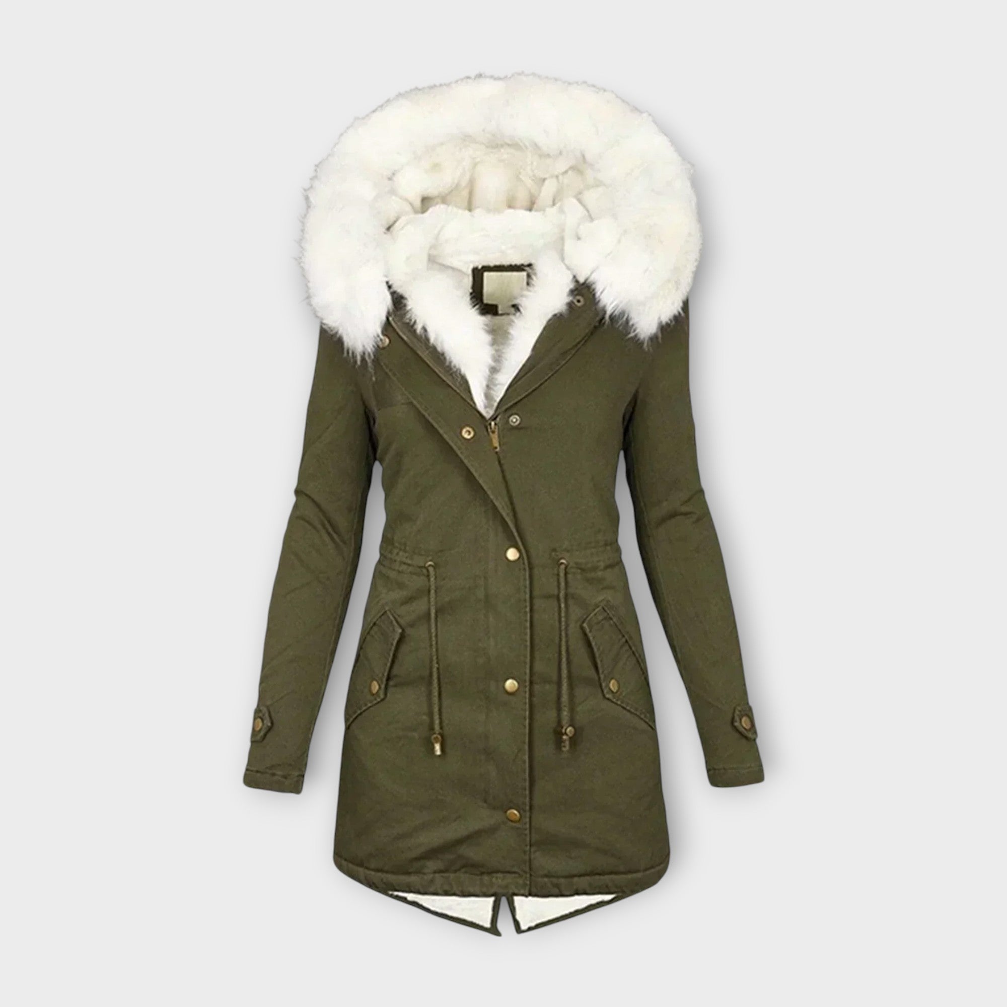 Waterproof & Fur-Lined Winter Coat