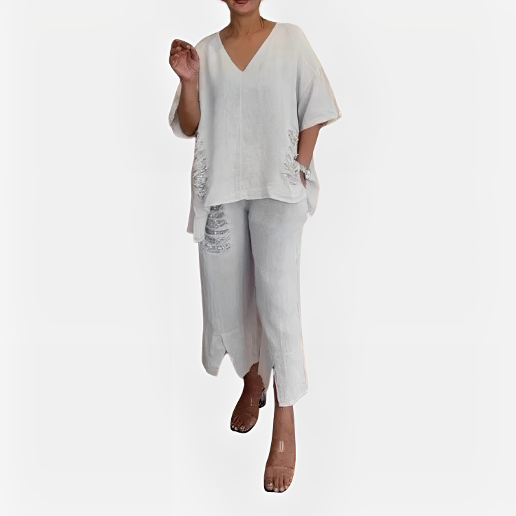 Harriet Flowy Two-Piece Summer Set