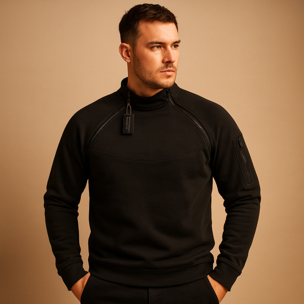 Lightweight crew neck sweater for men | Marcus