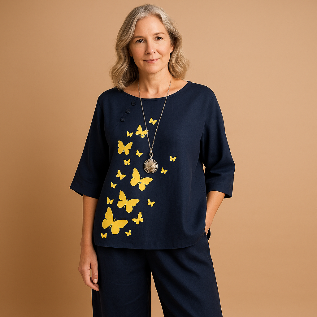 Lightweight two-piece spring summer set for women | Nena