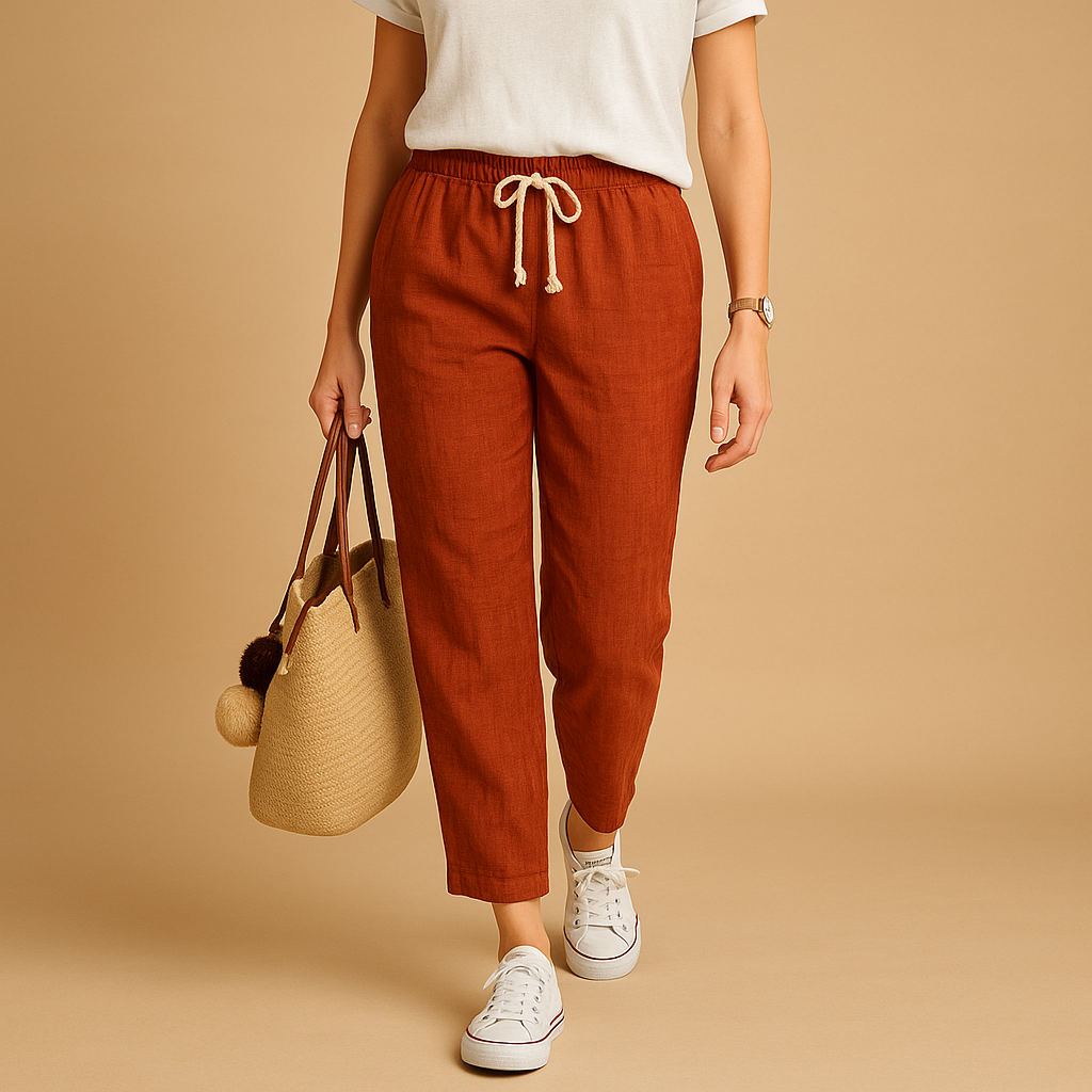 Lightweight breathable casual trousers for women | Jill