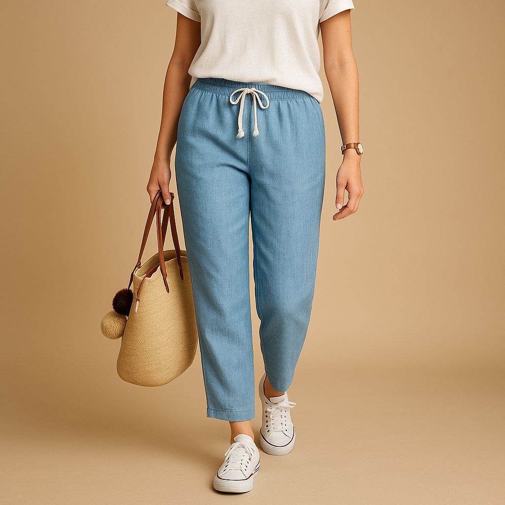 Lightweight breathable casual trousers for women | Jill