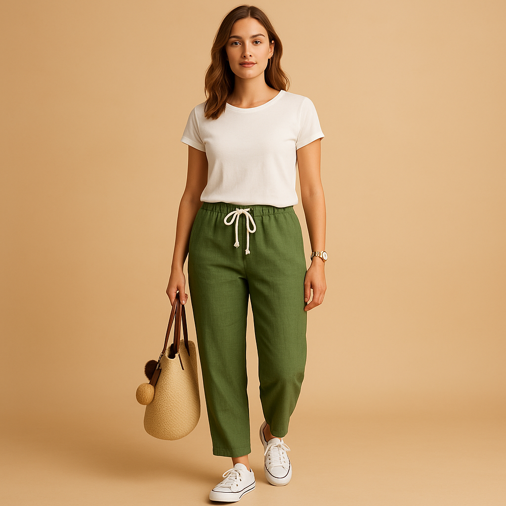 Lightweight breathable casual trousers for women | Jill