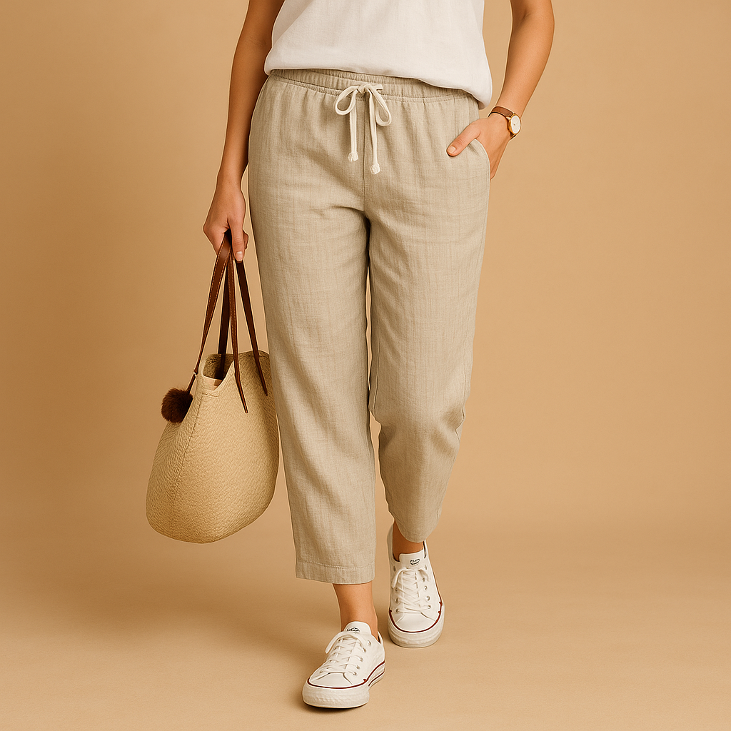 Lightweight breathable casual trousers for women | Jill
