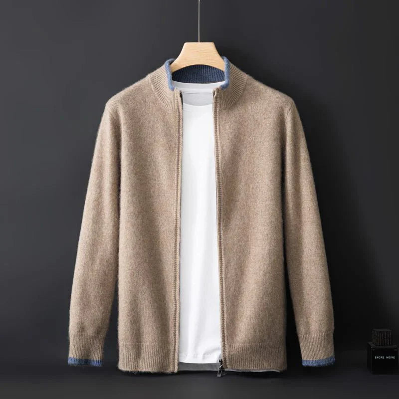 Levi | Cashmere Zip Jacket