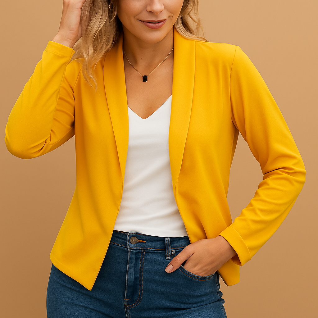 Open-front blazer for women | Yara