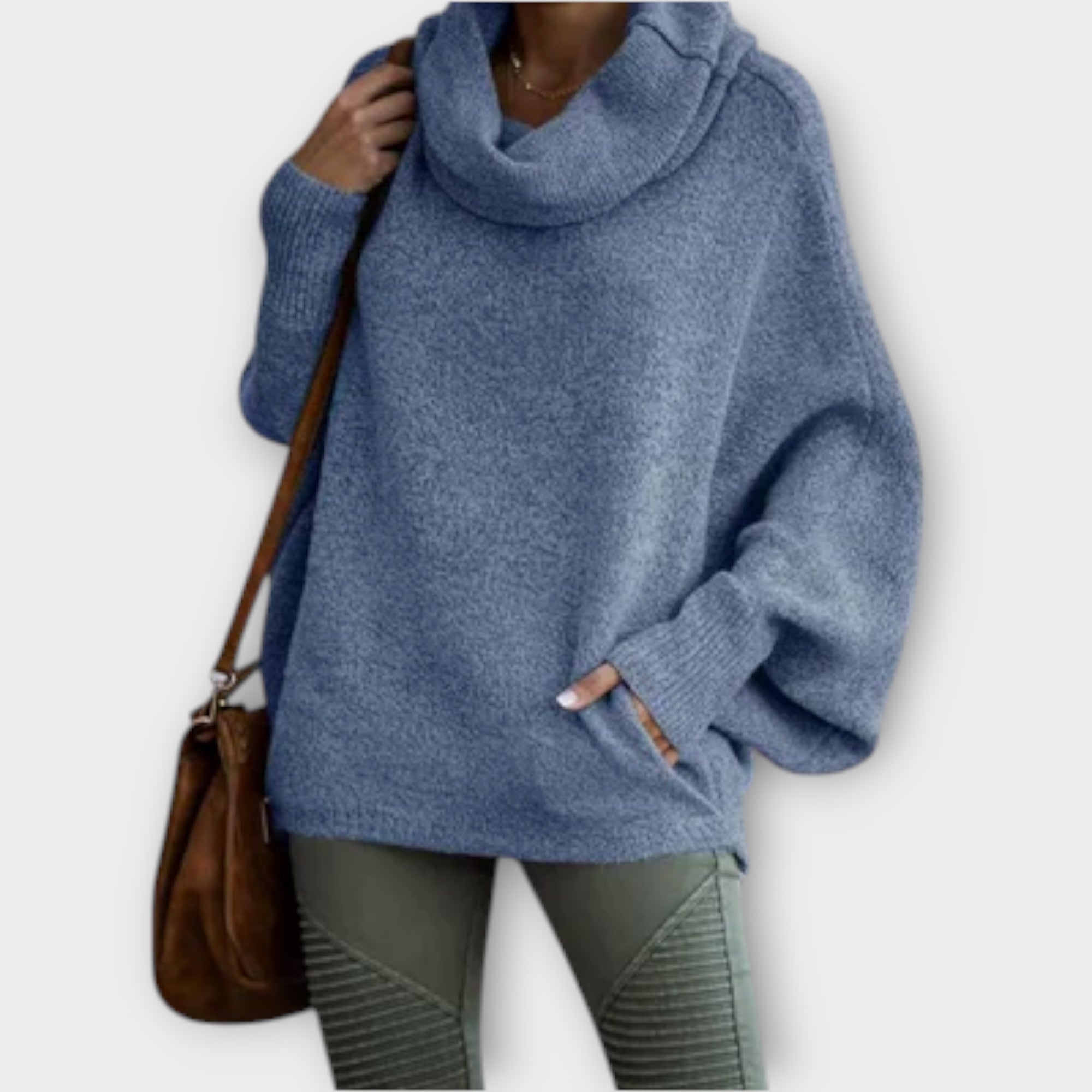 Elegant Women's Sweater in Tortoise