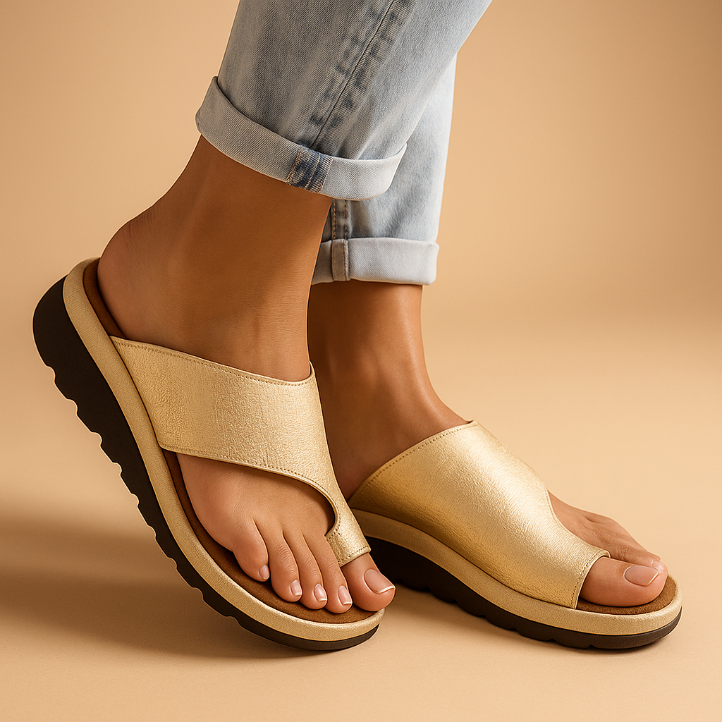 Supportive corrective sandals for women | Hazel